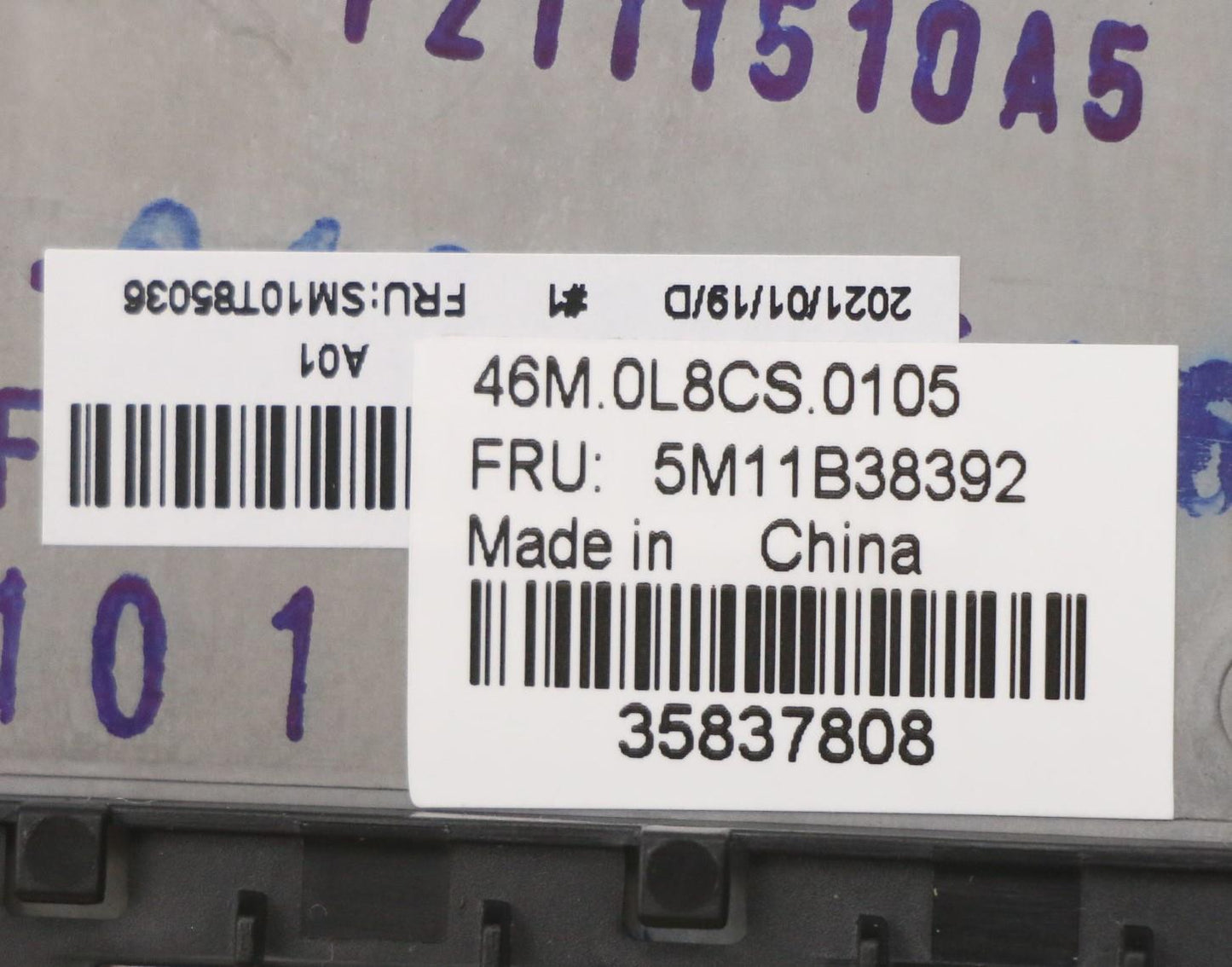 Lenovo Mech_Asm Grp,Kbd,Bzl,Fra,Ww,Bk - 5M11B38392