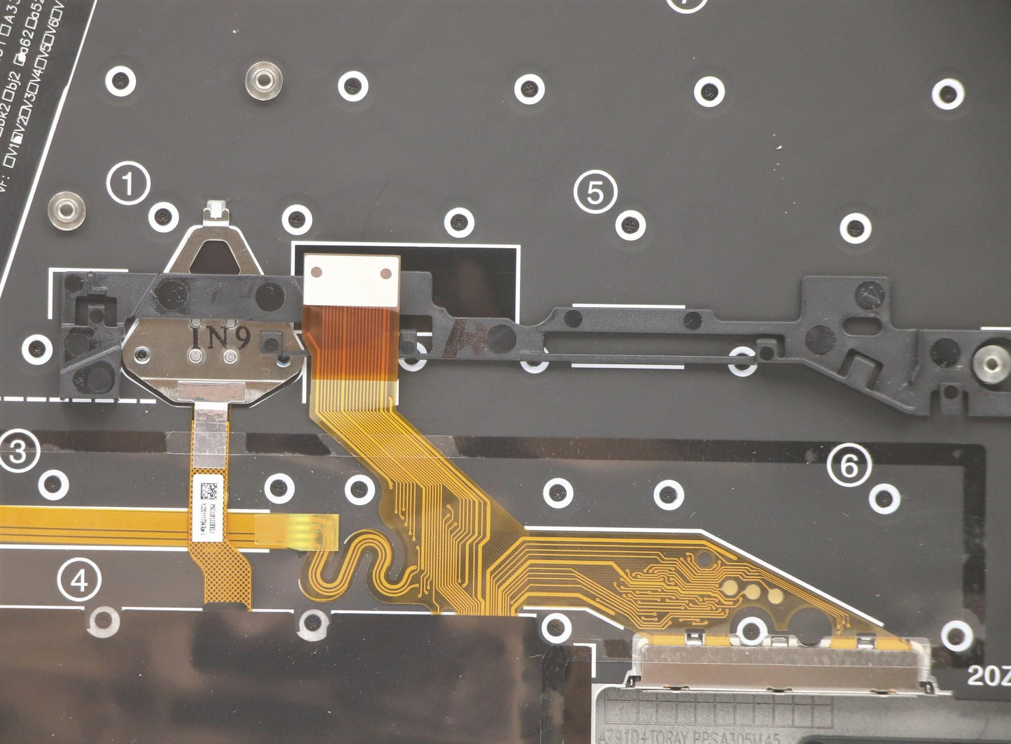 Lenovo Mech_Asm Grp,Kbd,Bzl,Ger,Ww,Bk - 5M11B38394