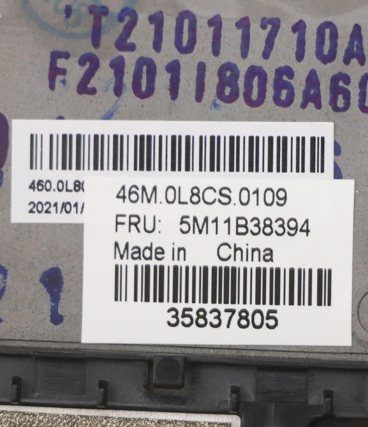 Lenovo Mech_Asm Grp,Kbd,Bzl,Ger,Ww,Bk - 5M11B38394