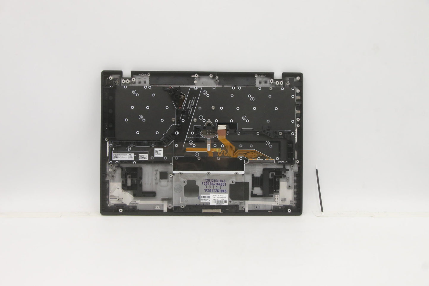 Lenovo Mech_Asm Grp,Kbd,Bzl,Gre,Ww,Bk - 5M11B38395