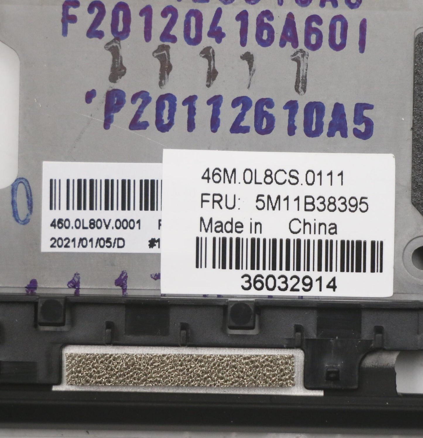 Lenovo Mech_Asm Grp,Kbd,Bzl,Gre,Ww,Bk - 5M11B38395