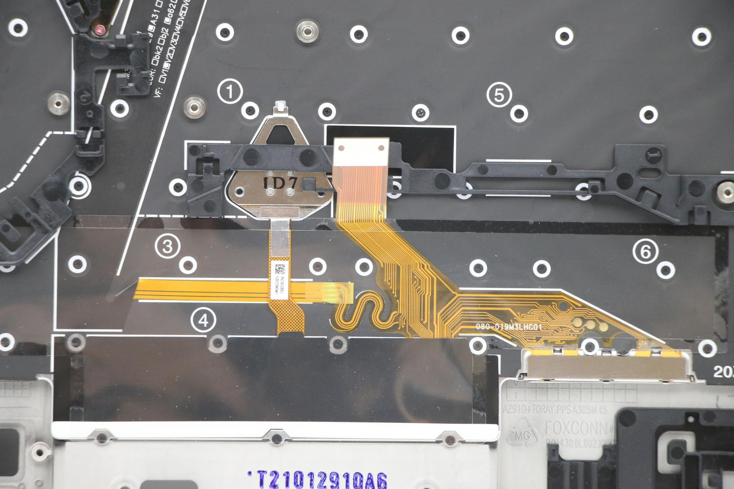Lenovo Mech_Asm Grp,Kbd,Bzl,Hbw,Ww,Bk - 5M11B38396