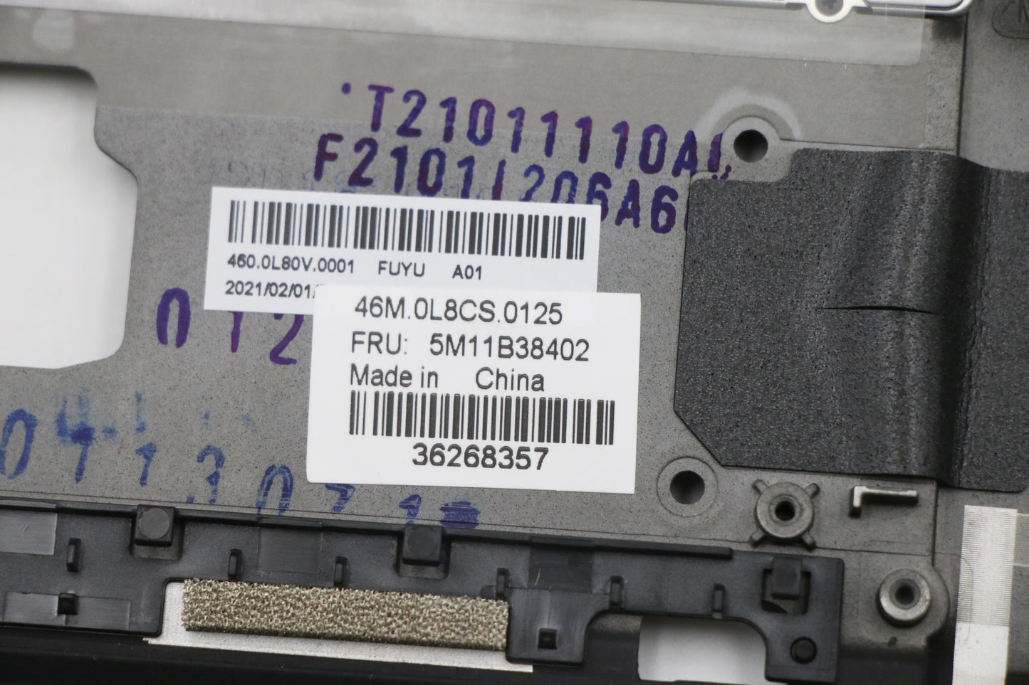 Lenovo Mech_Asm Grp,Kbd,Bzl,Kor,Ww,Bk - 5M11B38402
