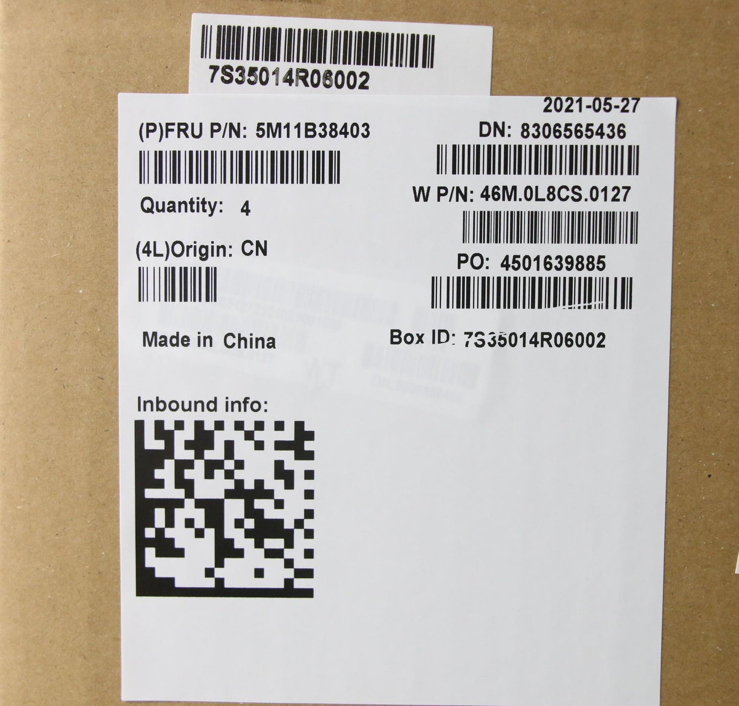 Lenovo Mech_Asm Grp,Kbd,Bzl,La Spa,Ww - 5M11B38403