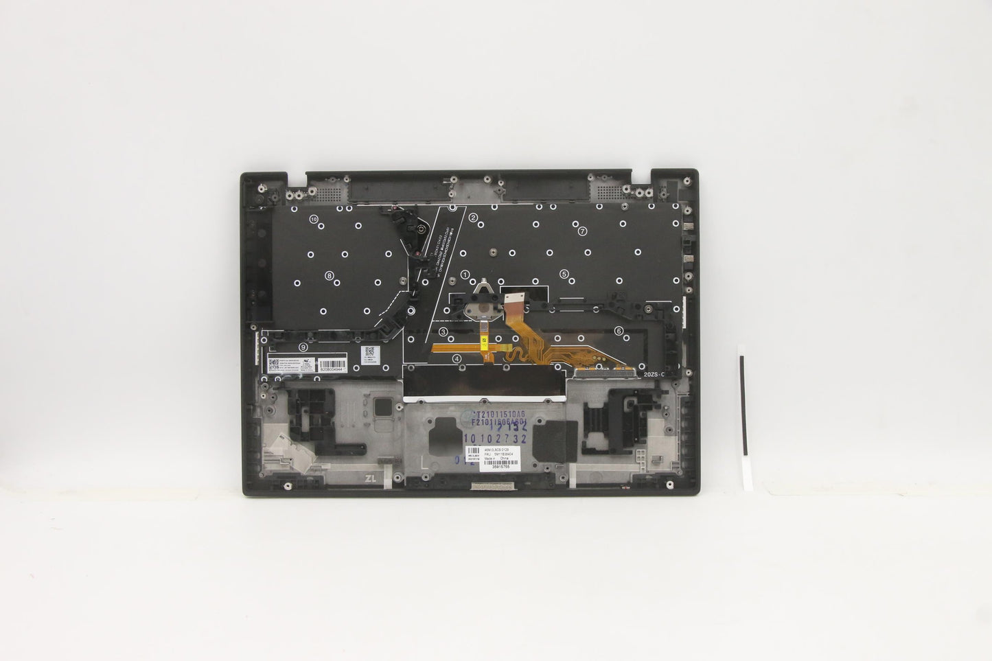 Lenovo Mech_Asm Grp,Kbd,Bzl,Nor,Ww,Bk - 5M11B38404