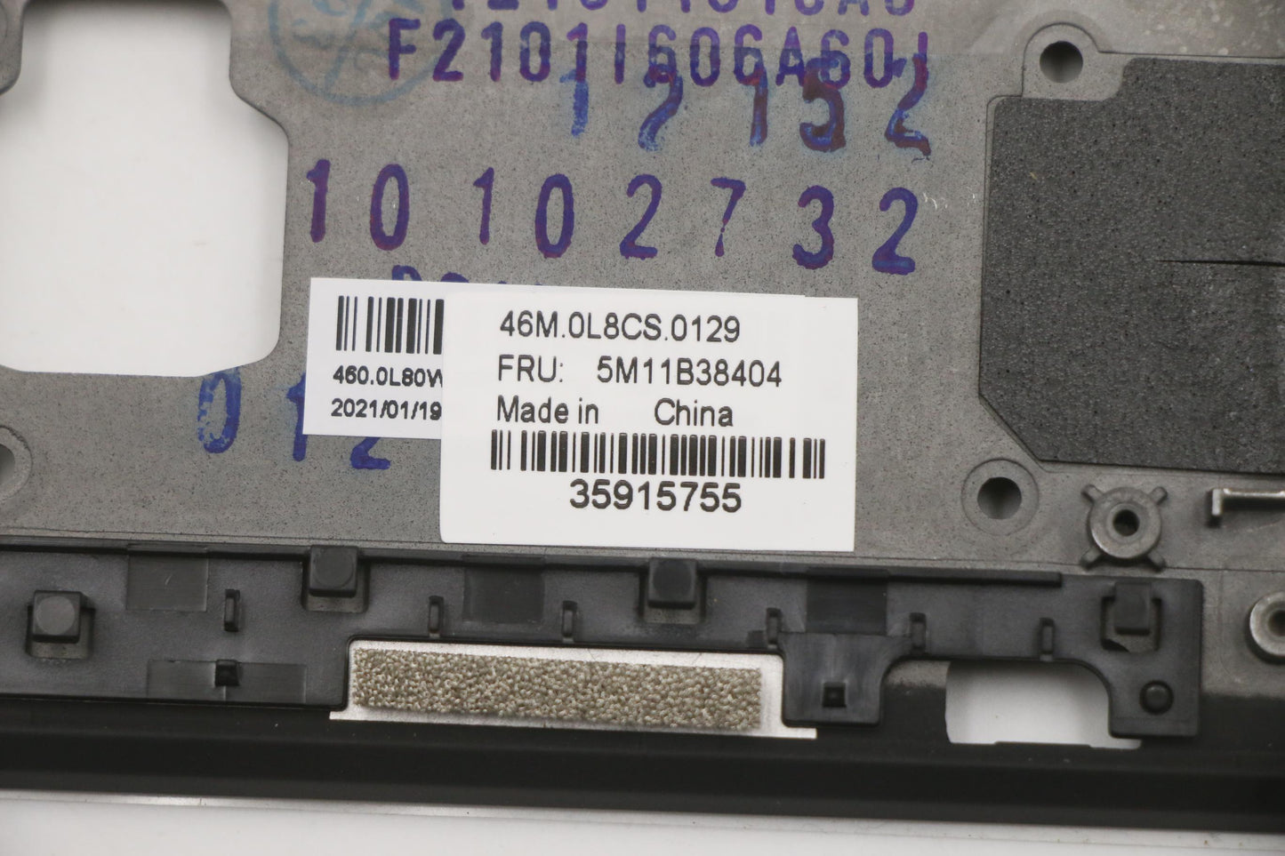 Lenovo Mech_Asm Grp,Kbd,Bzl,Nor,Ww,Bk - 5M11B38404