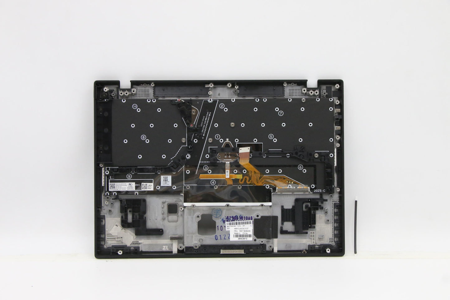 Lenovo Mech_Asm Grp,Kbd,Bzl,Slv,Ww,Bk - 5M11B38408