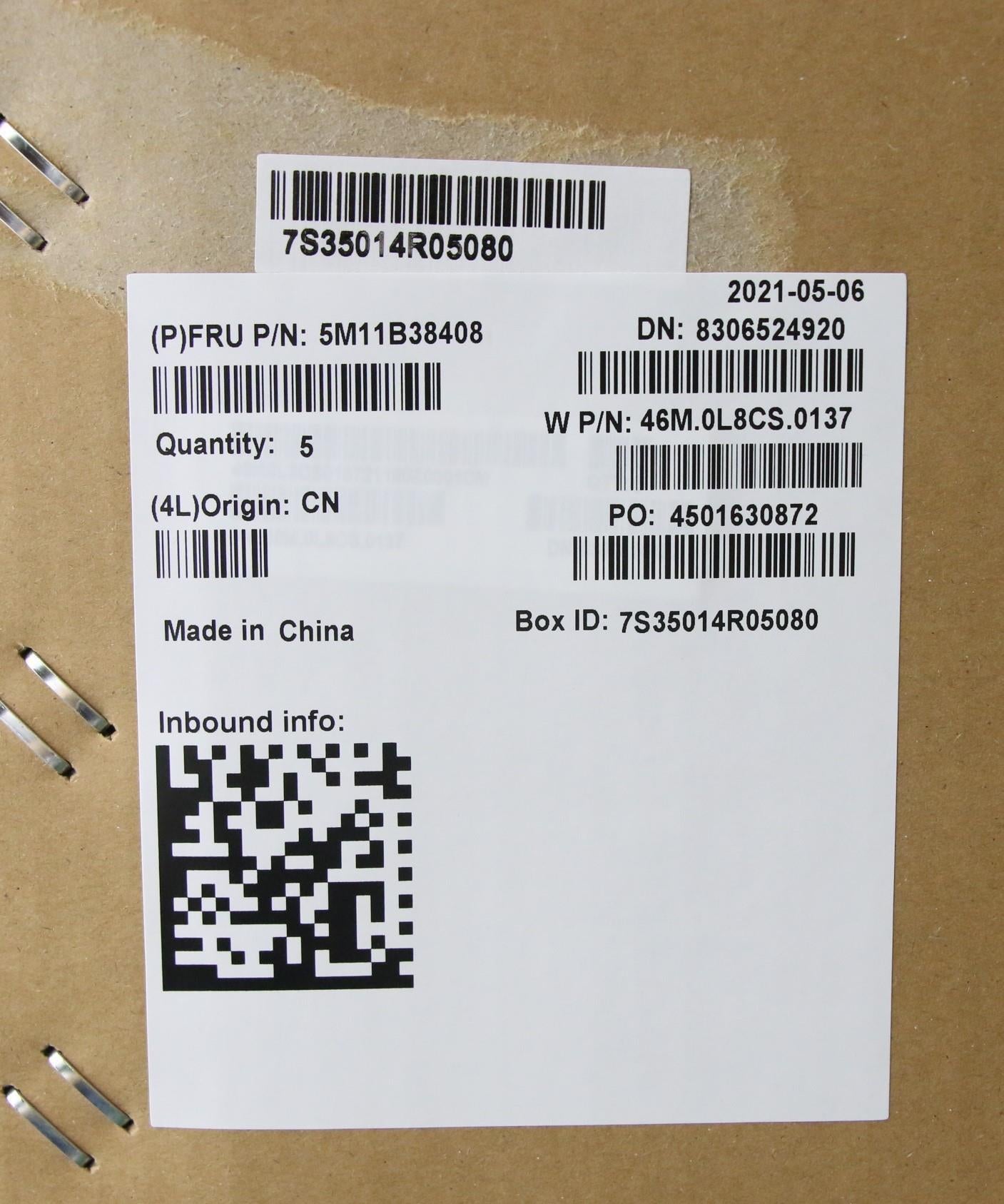 Lenovo Mech_Asm Grp,Kbd,Bzl,Slv,Ww,Bk - 5M11B38408