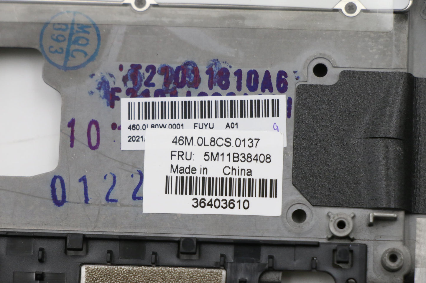 Lenovo Mech_Asm Grp,Kbd,Bzl,Slv,Ww,Bk - 5M11B38408