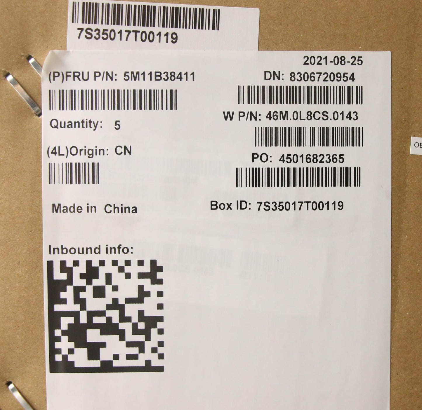 Lenovo Mech_Asm Grp,Kbd,Bzl,Sws,Ww,Bk - 5M11B38411