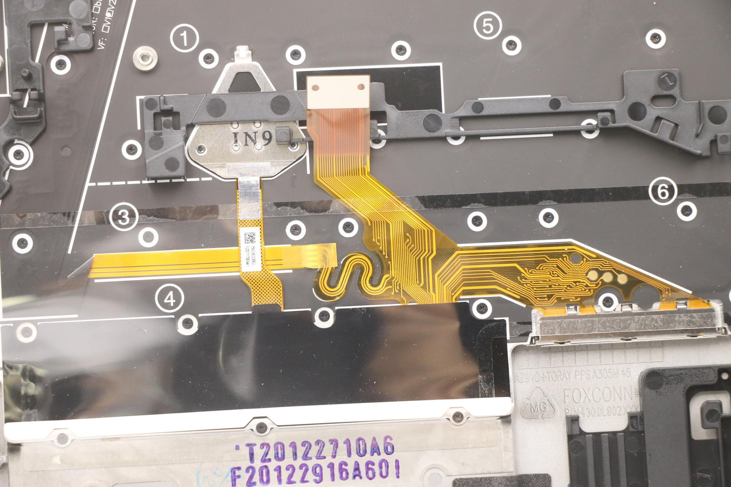 Lenovo Mech_Asm Grp,Kbd,Bzl,Sws,Ww,Bk - 5M11B38411