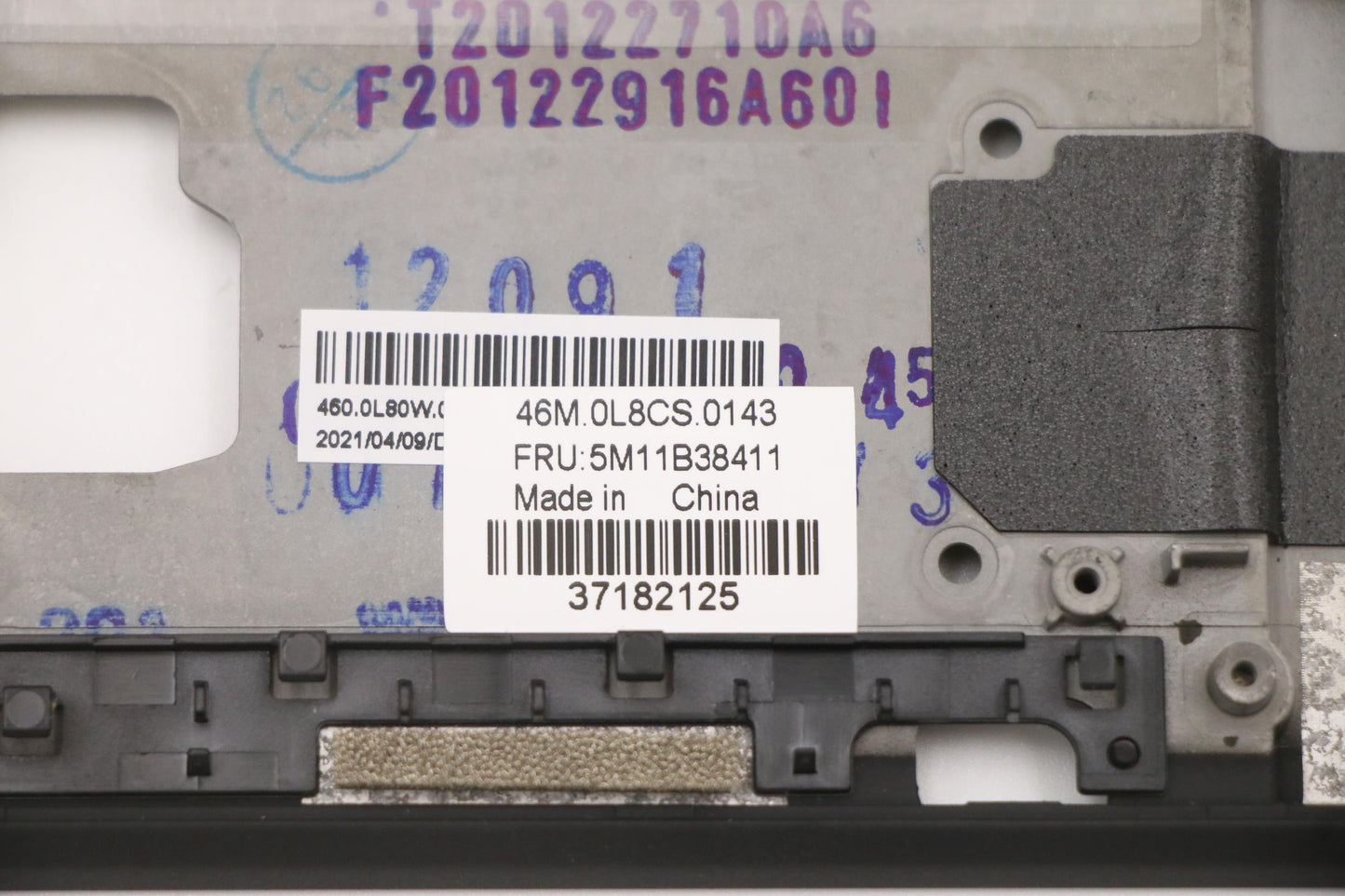 Lenovo Mech_Asm Grp,Kbd,Bzl,Sws,Ww,Bk - 5M11B38411