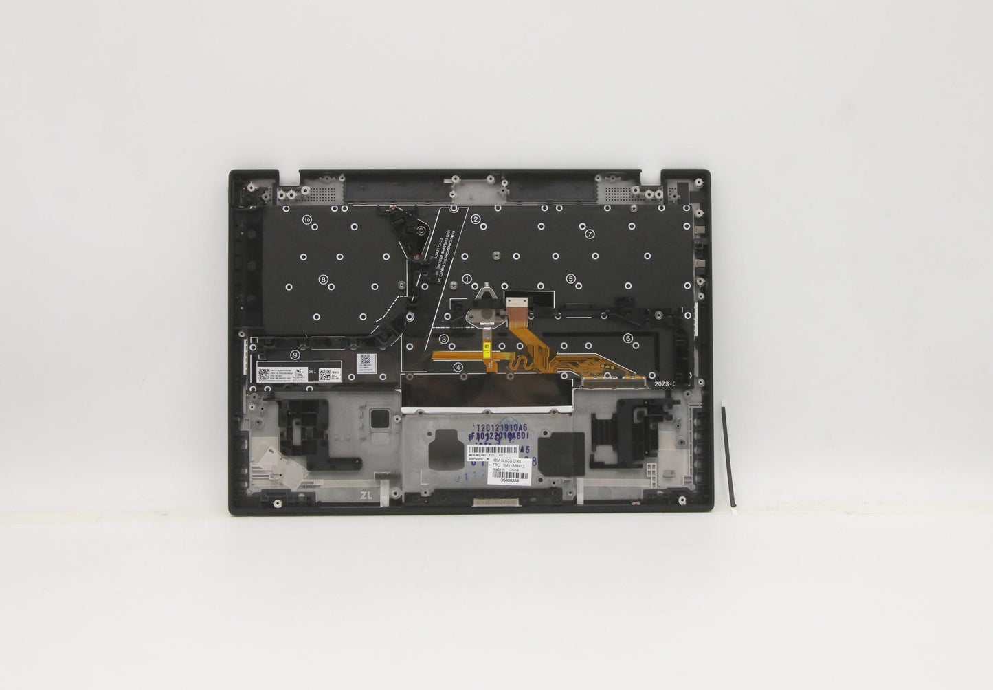 Lenovo Mech_Asm Grp,Kbd,Bzl,Tc,Ww,Bk, - 5M11B38412
