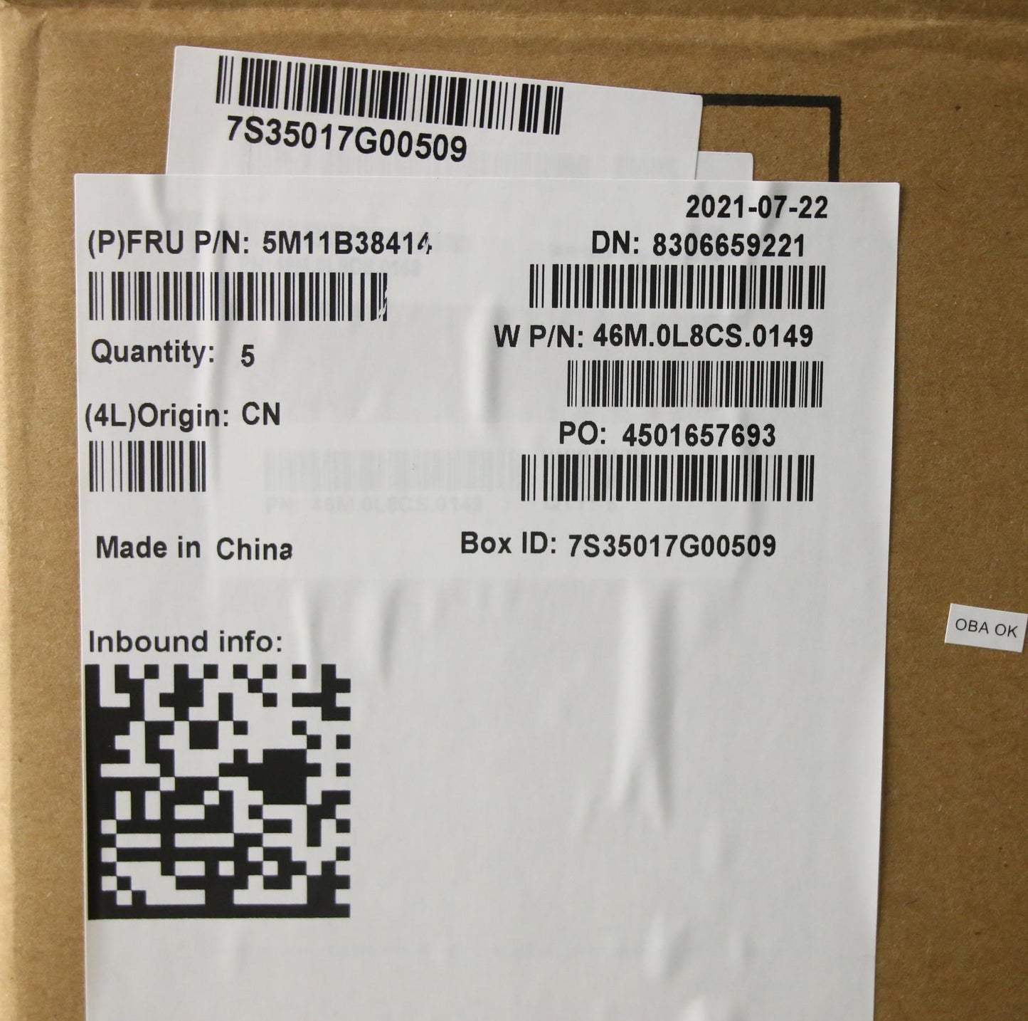Lenovo Mech_Asm Grp,Kbd,Bzl,Tur,Ww,Bk - 5M11B38414