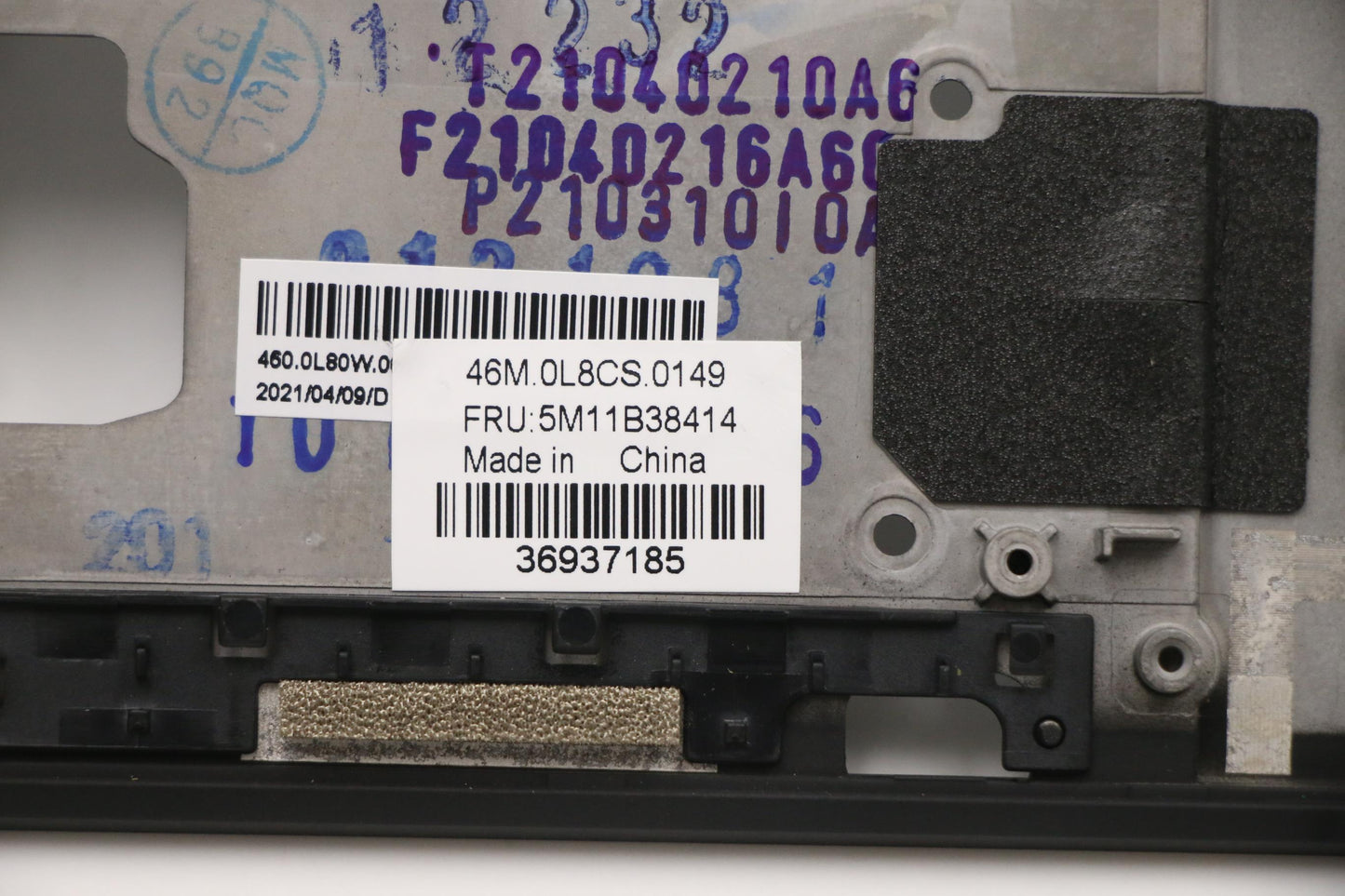 Lenovo Mech_Asm Grp,Kbd,Bzl,Tur,Ww,Bk - 5M11B38414