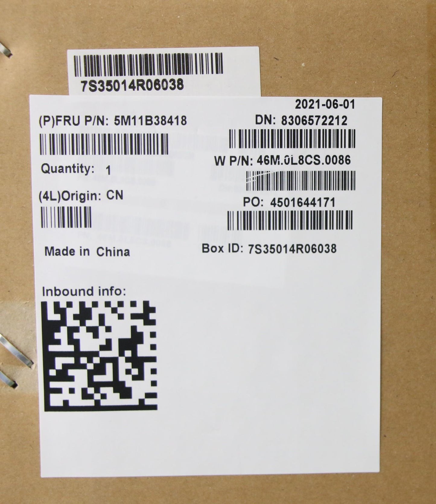 Lenovo Mech_Asm Grp,Kbd,Bzl,Ara,Ww,Bk - 5M11B38418