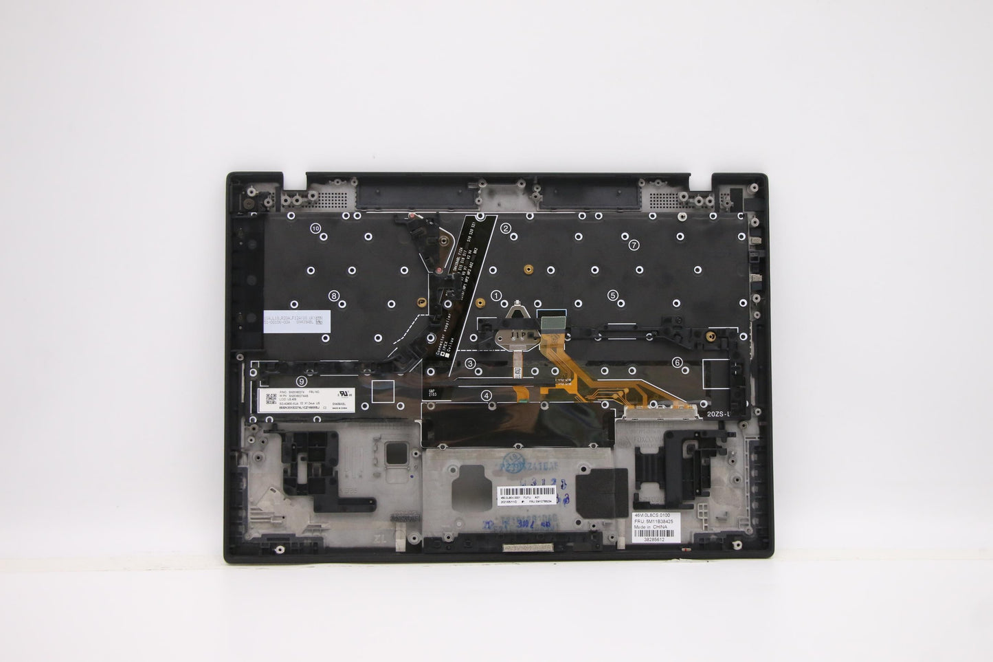 Lenovo Mech_Asm Grp,Kbd,Bzl,Eng,Ww,Bk - 5M11B38425