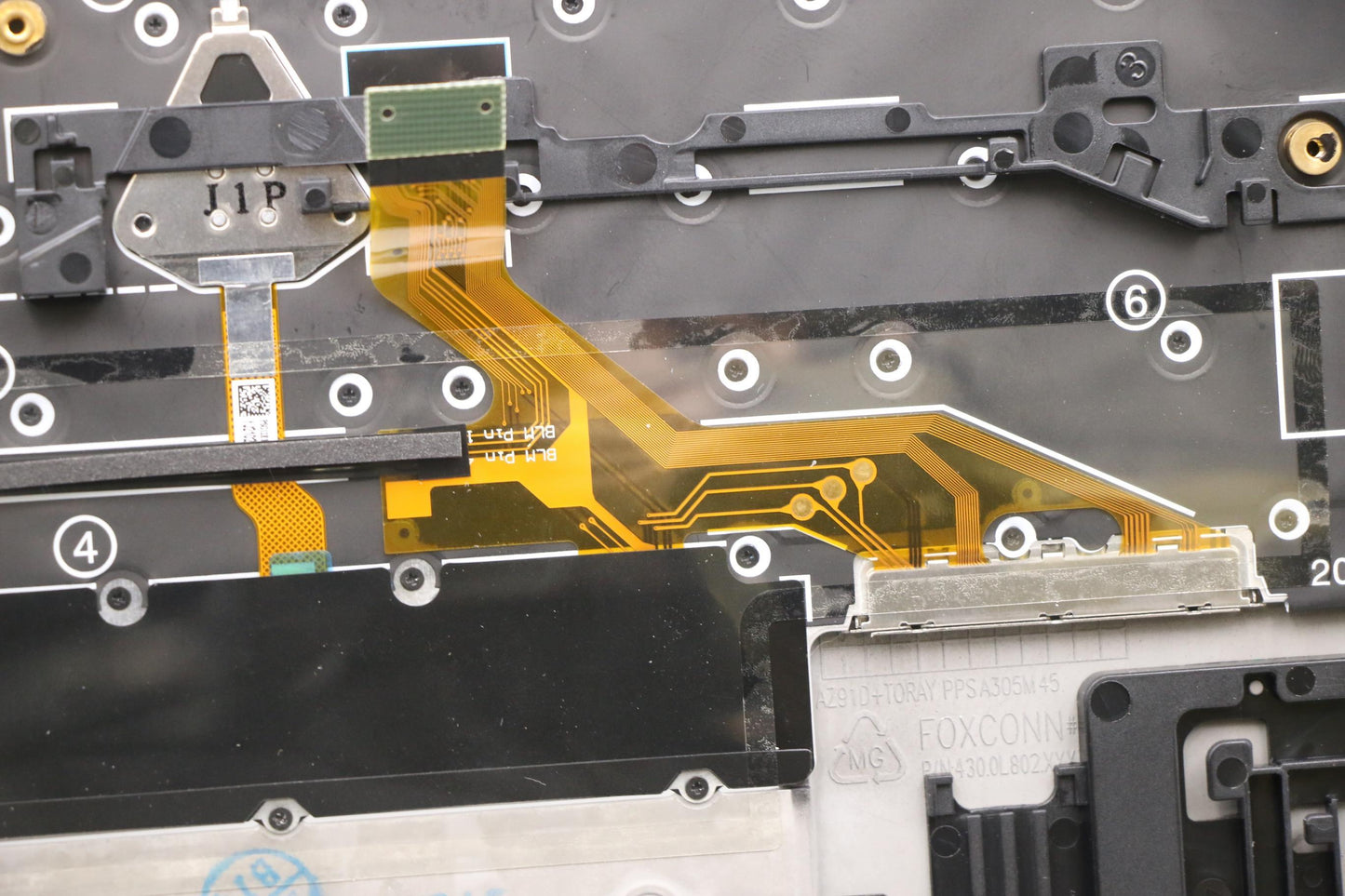 Lenovo Mech_Asm Grp,Kbd,Bzl,Eng,Ww,Bk - 5M11B38425