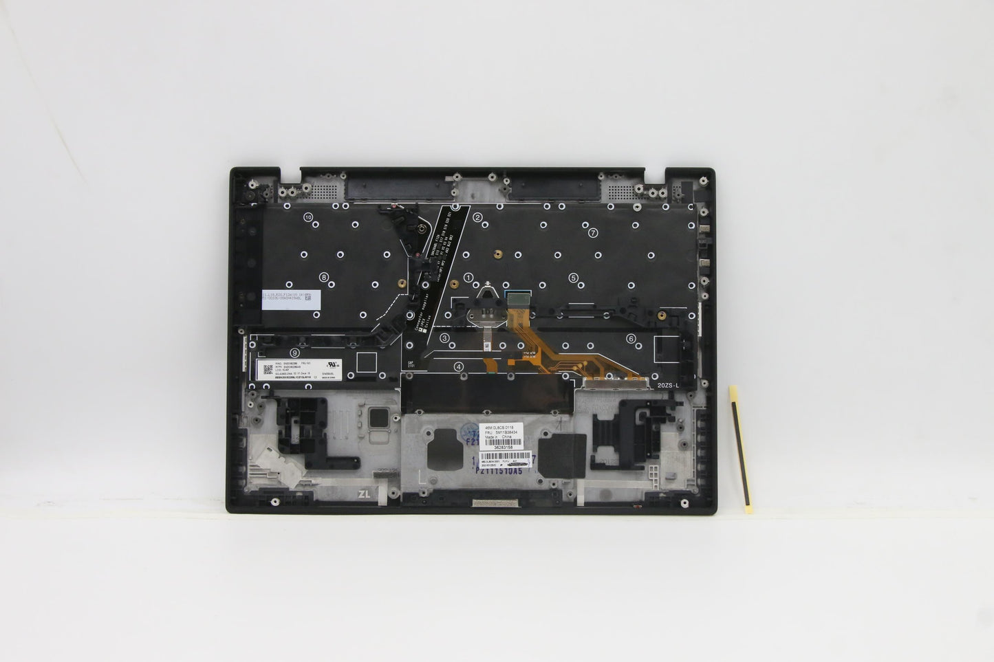 Lenovo Mech_Asm Grp,Kbd,Bzl,Ild,Ww,Bk - 5M11B38434