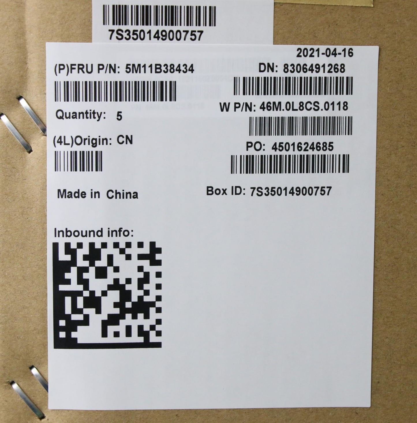 Lenovo Mech_Asm Grp,Kbd,Bzl,Ild,Ww,Bk - 5M11B38434