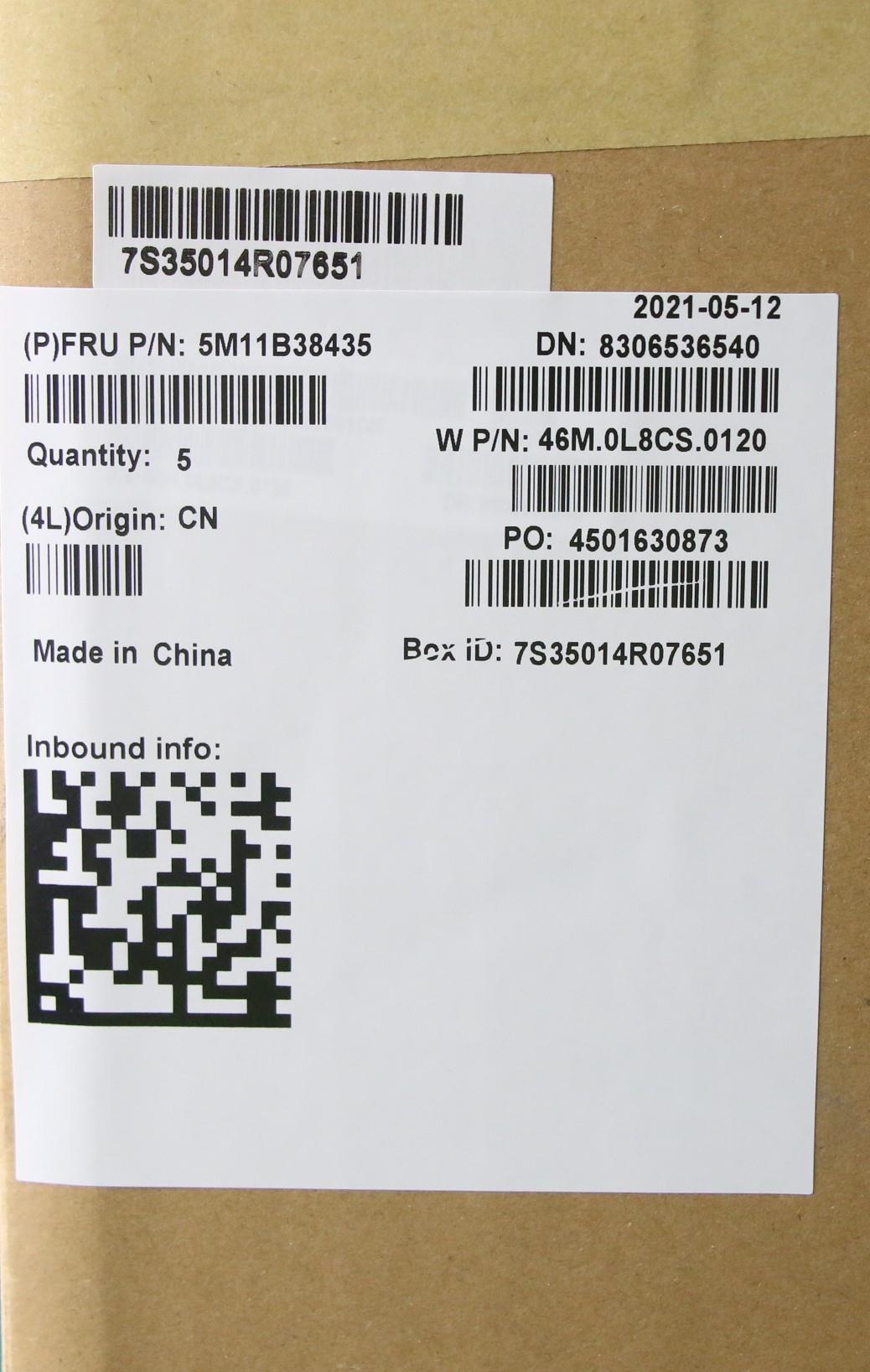 Lenovo Mech_Asm Grp,Kbd,Bzl,Ind Eng,W - 5M11B38435