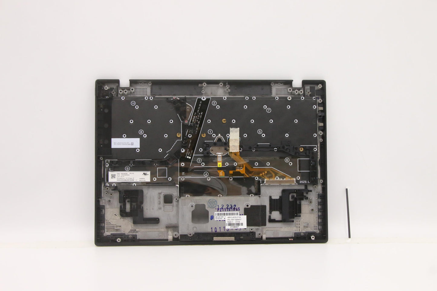 Lenovo Mech_Asm Grp,Kbd,Bzl,Jpn,Ww,Bk - 5M11B38437