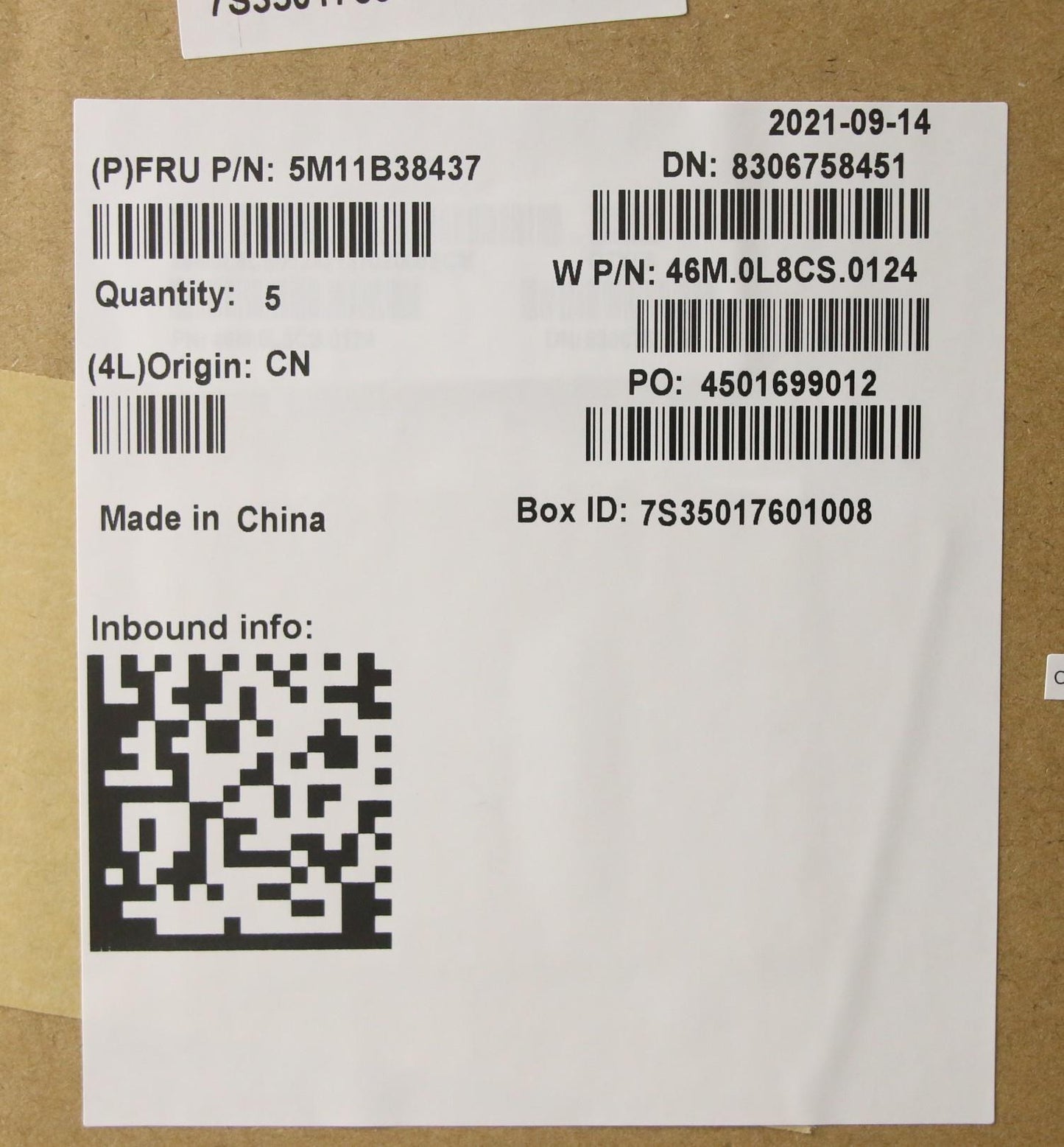 Lenovo Mech_Asm Grp,Kbd,Bzl,Jpn,Ww,Bk - 5M11B38437