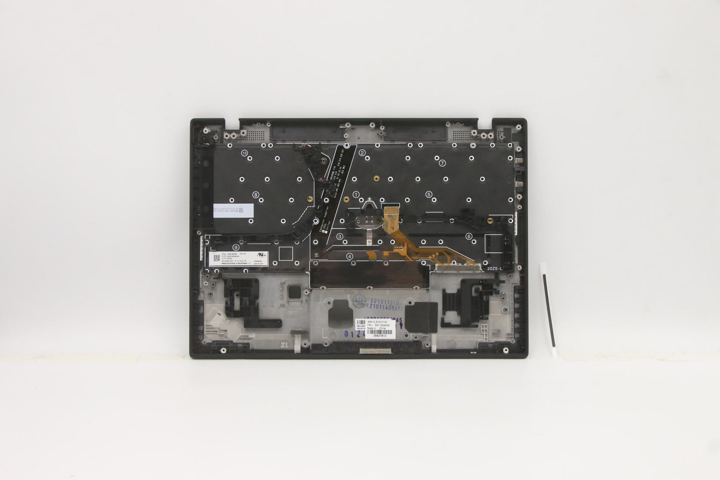 Lenovo Mech_Asm Grp,Kbd,Bzl,Spa,Ww,Bk - 5M11B38445