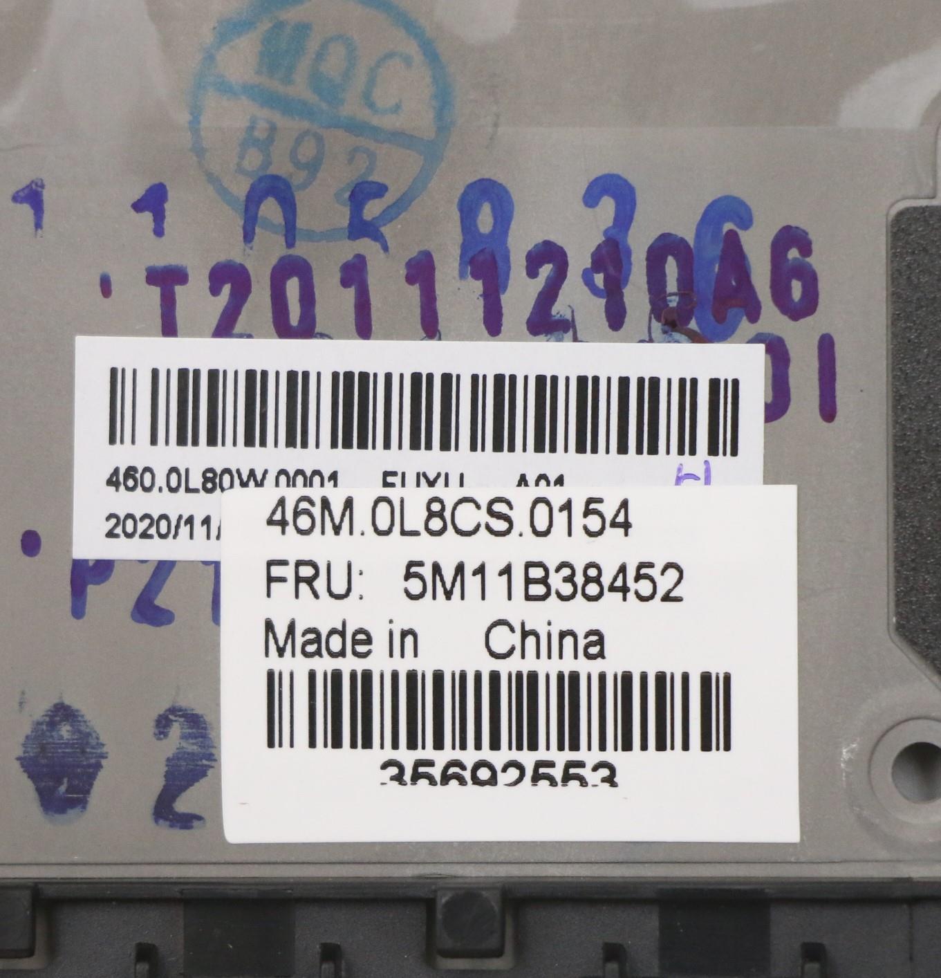 Lenovo Mech_Asm Grp,Kbd,Bzl,Uke,Ww,Bk - 5M11B38452