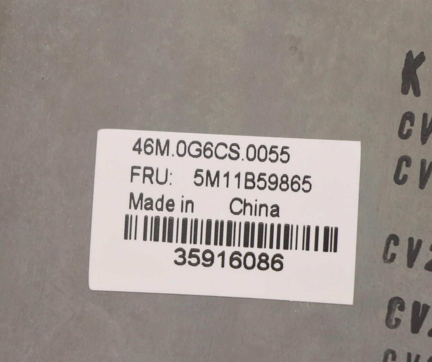 Lenovo Mech_Asm Kbd Bezel,Ti,Wlan,Sws - 5M11B59865