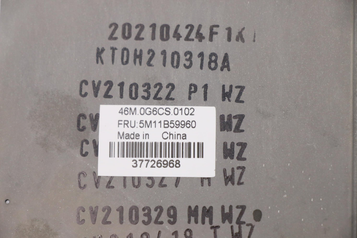 Lenovo Mech_Asm Kbd Bezel,Ti,Wwan,Spa - 5M11B59960