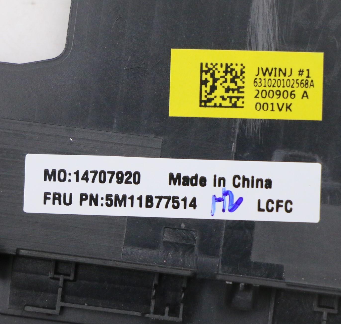 Lenovo Mech_Asm Nbl Kb W C Txt Asm Ar - 5M11B77514