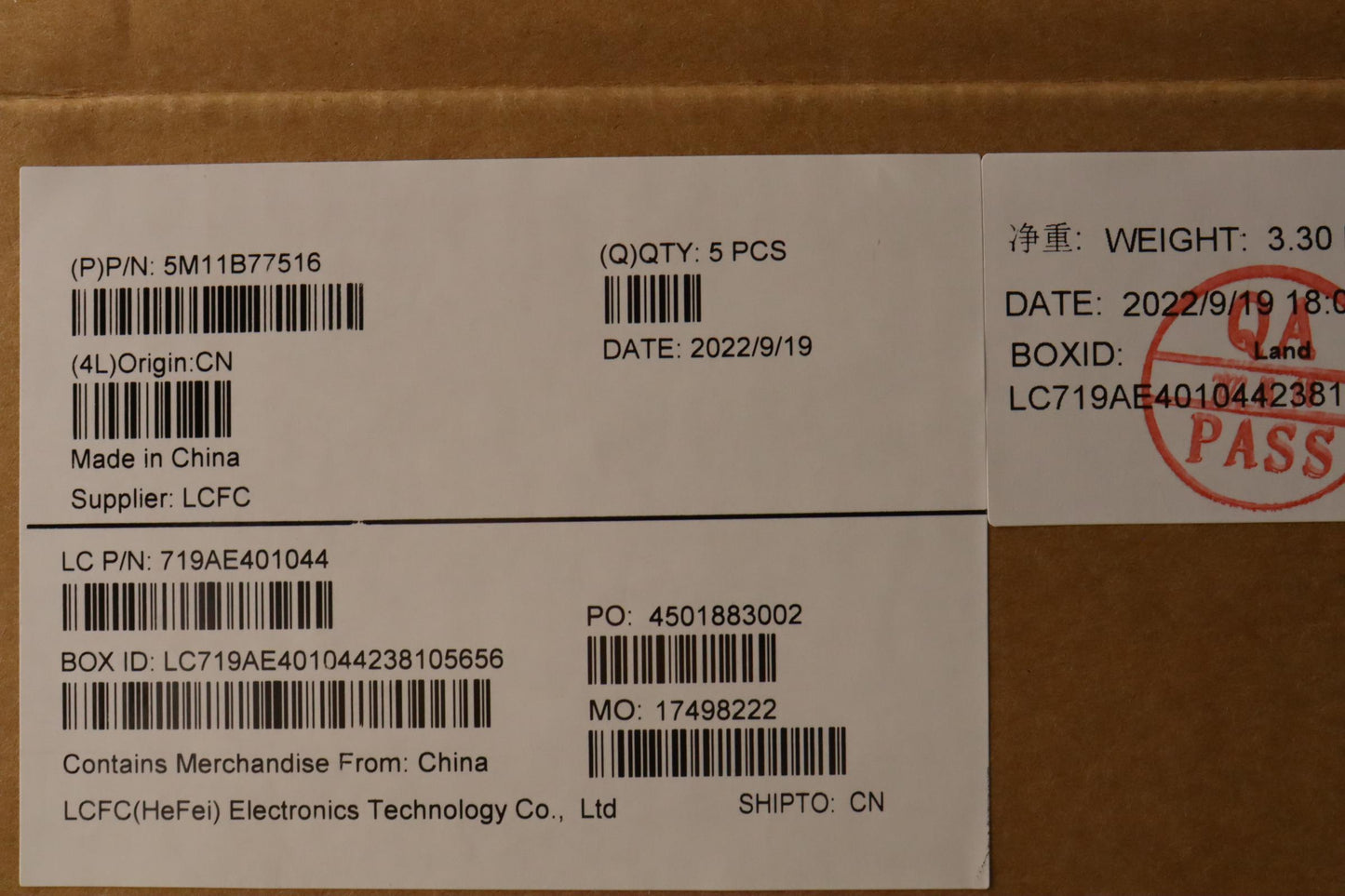 Lenovo Mech_Asm Nbl Kb W C Txt Asm Hb - 5M11B77516