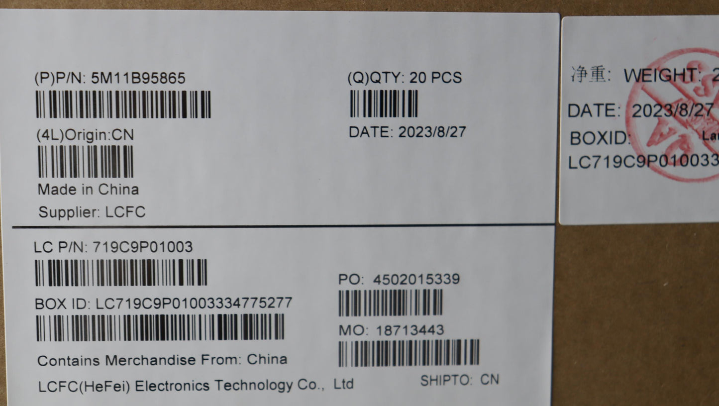 Lenovo Mech_Asm Cs20 2Bcp,Mylar,Gs1,S - 5M11B95865