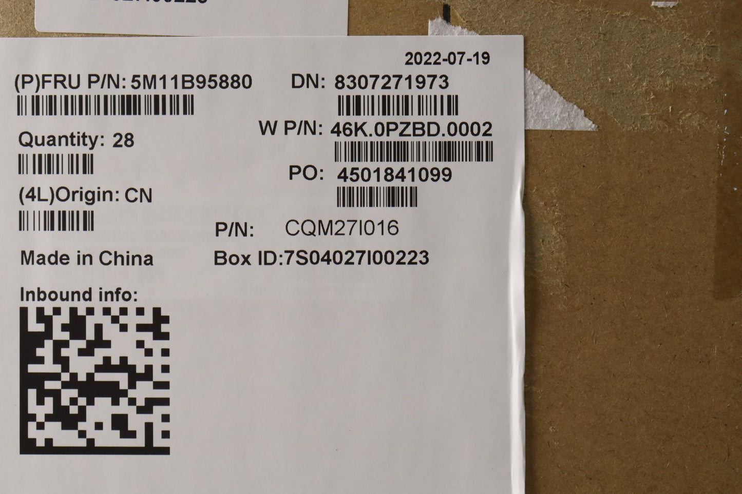Lenovo Mech Assembly Cs22 3+2Bcplc,My - 5M11B95880