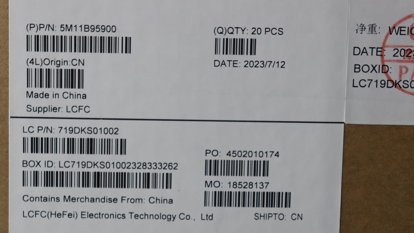 Lenovo CS22 Glass Card Module, Black Finish - 5M11B95900