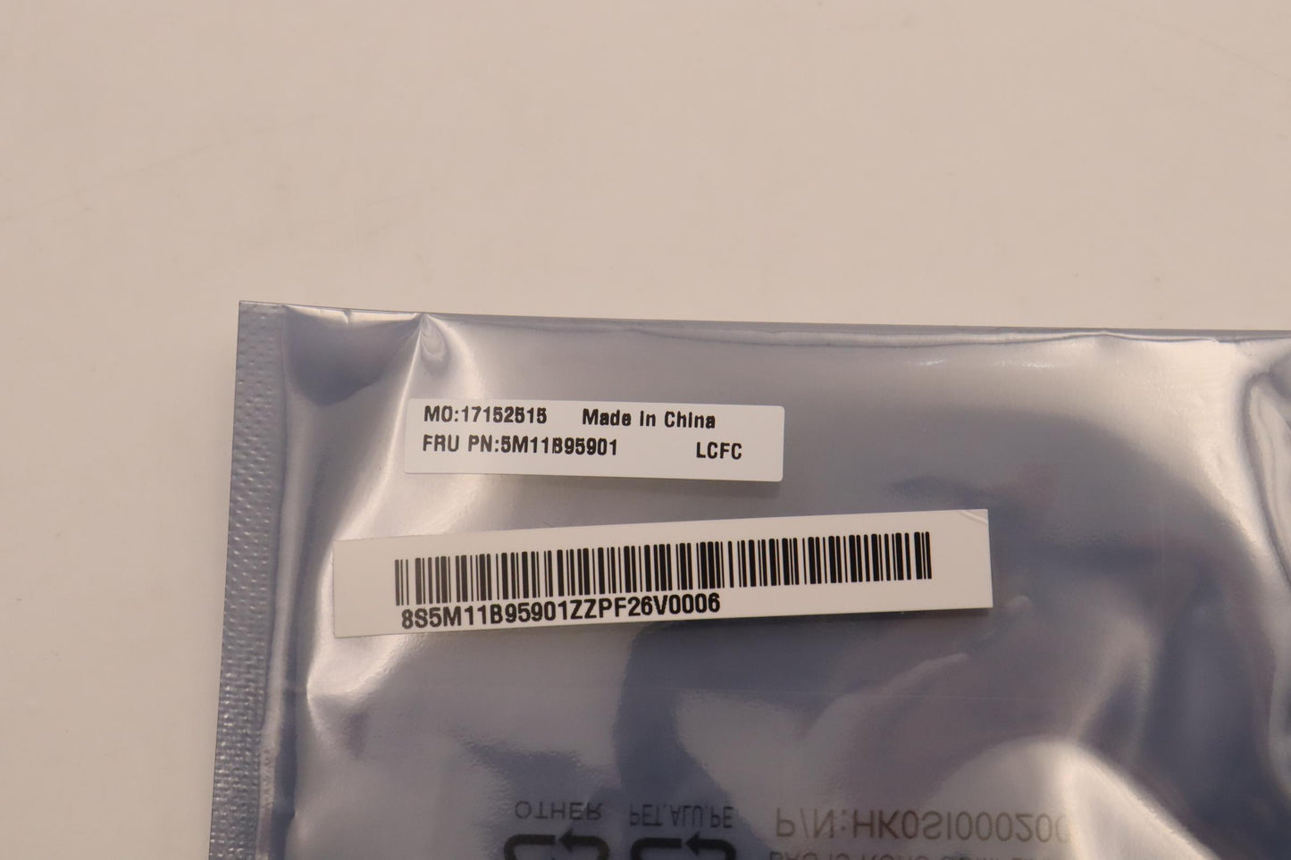 Lenovo CS22 Glass Card Module, Black Finish - 5M11B95901