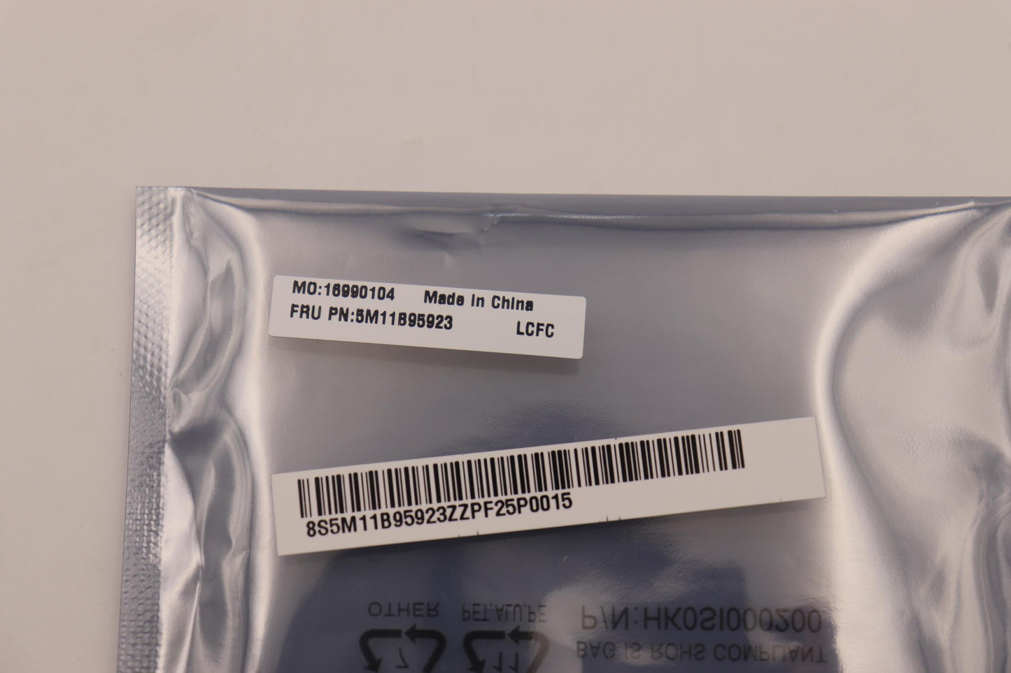 Lenovo CS21 3+2b CP, Glass-Metal, Black, Chy - 5M11B95923