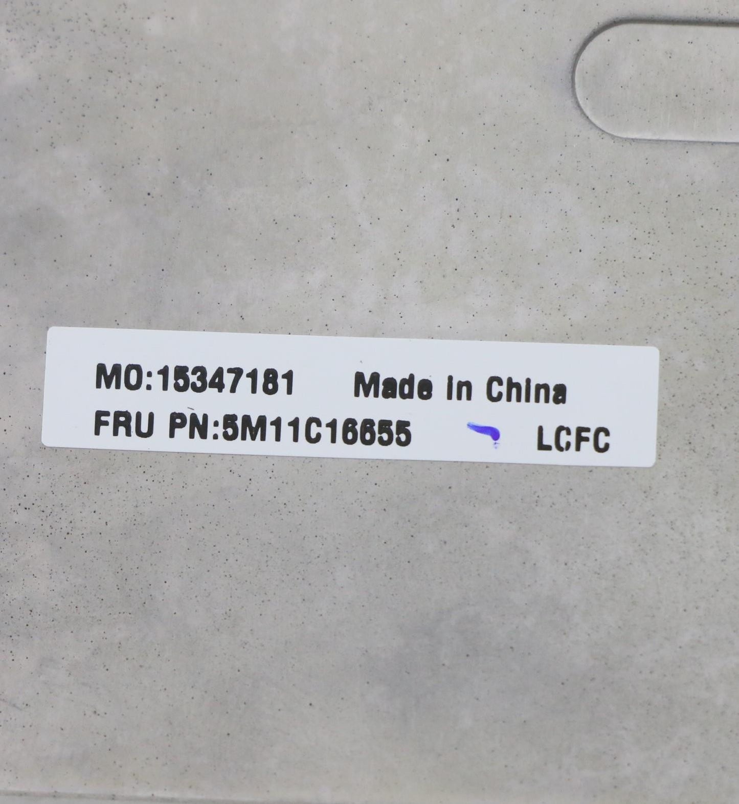 Lenovo Mech_Asm Lcfc,G2_B_Cover_Sub_A - 5M11C16655