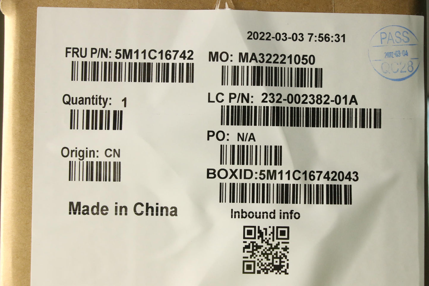 Lenovo Mechanical Assembly Without Front Bezel - 5M11C16742