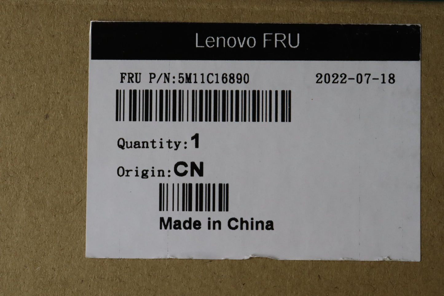 Lenovo Bezel Top Assy Tiny 8 - 5M11C16890