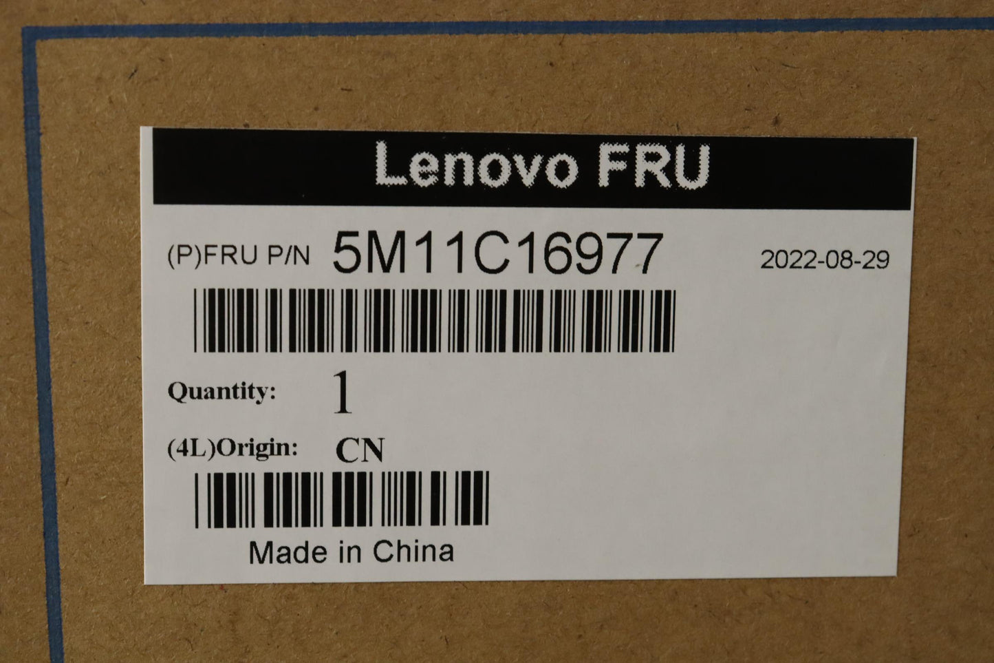 Lenovo Mech Assembly U Type Chassis A - 5M11C16977