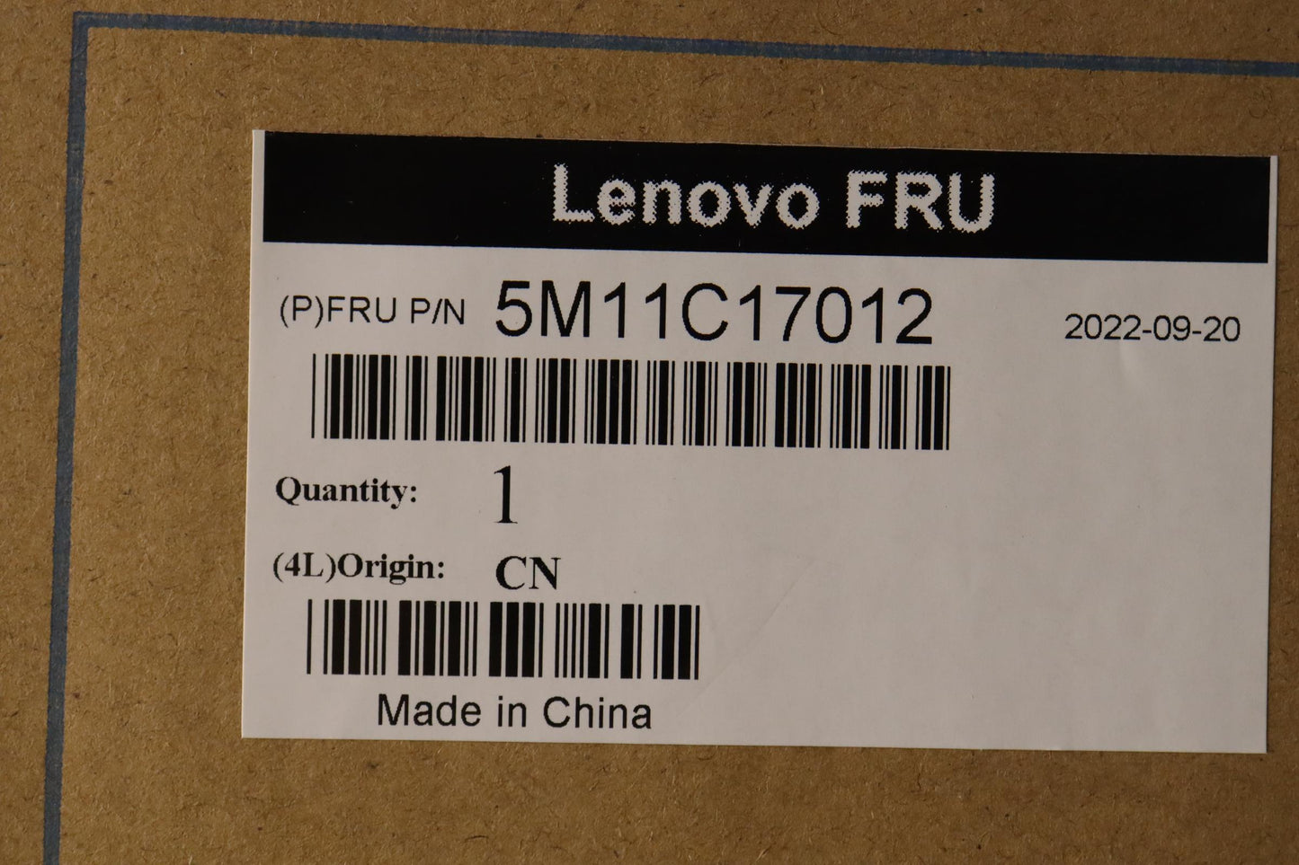Lenovo Mechasm U Type Chassis Assy,17 - 5M11C17012