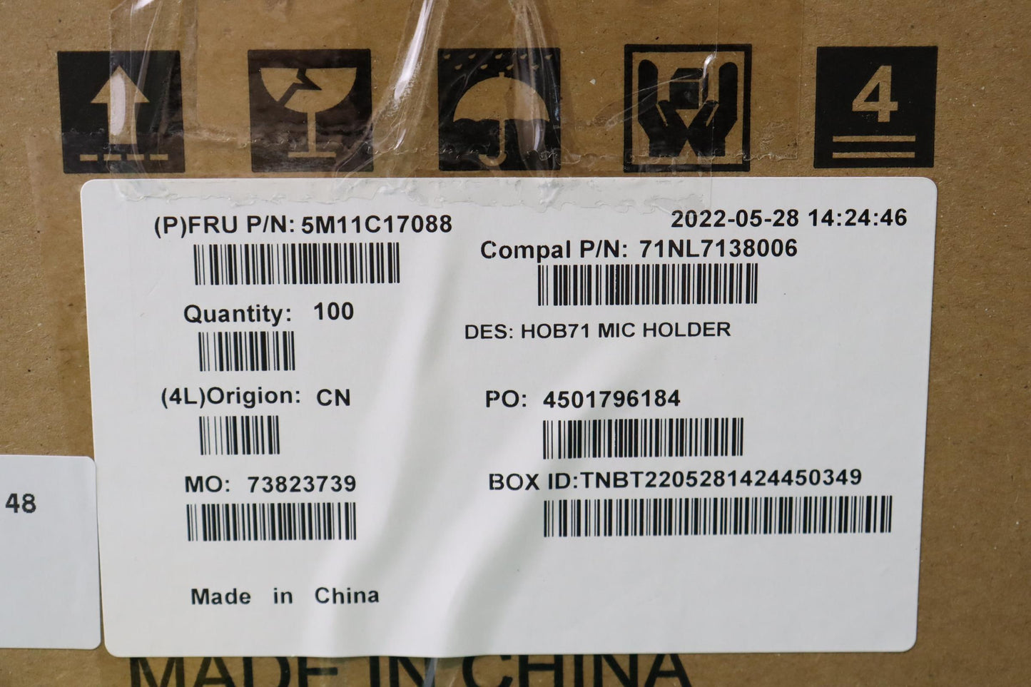Lenovo Mech Assembly Mic_Holder_Alexa - 5M11C17088