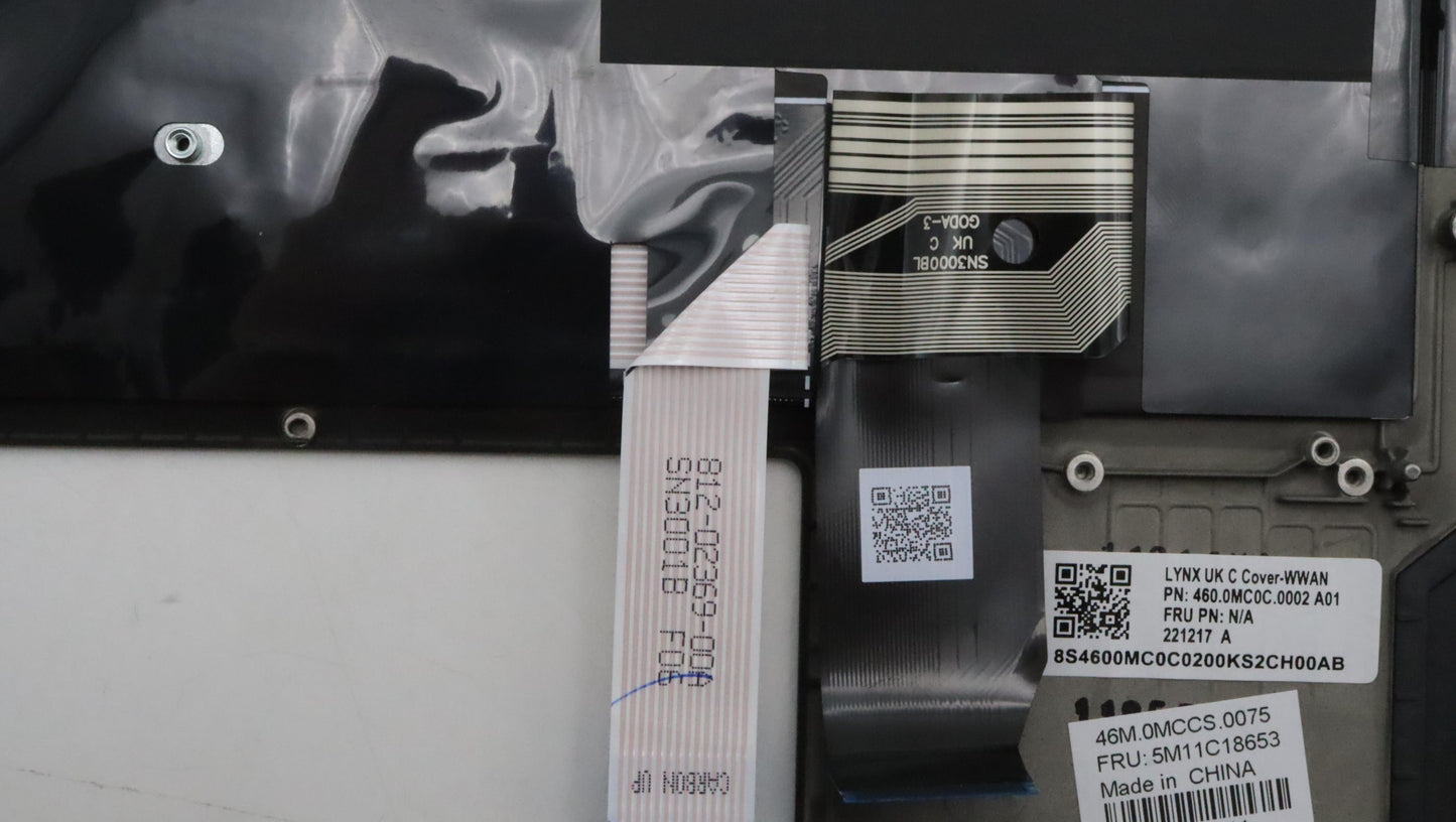 Lenovo Mech_Asm Ww C-Cvr+Uke Kb Asm,L - 5M11C18653