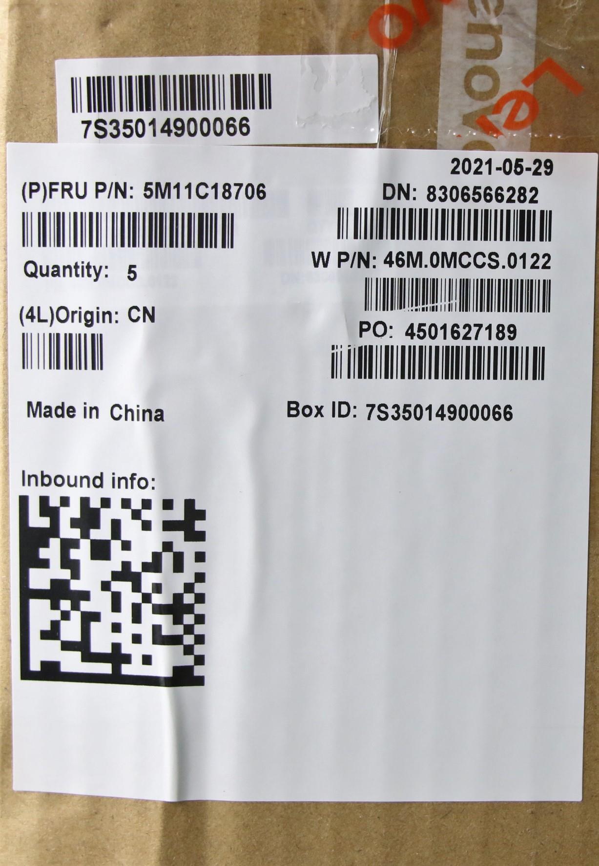 Lenovo C-Cover with Keyboard, USA English, Black, Backlight, No WWAN - 5M11C18706