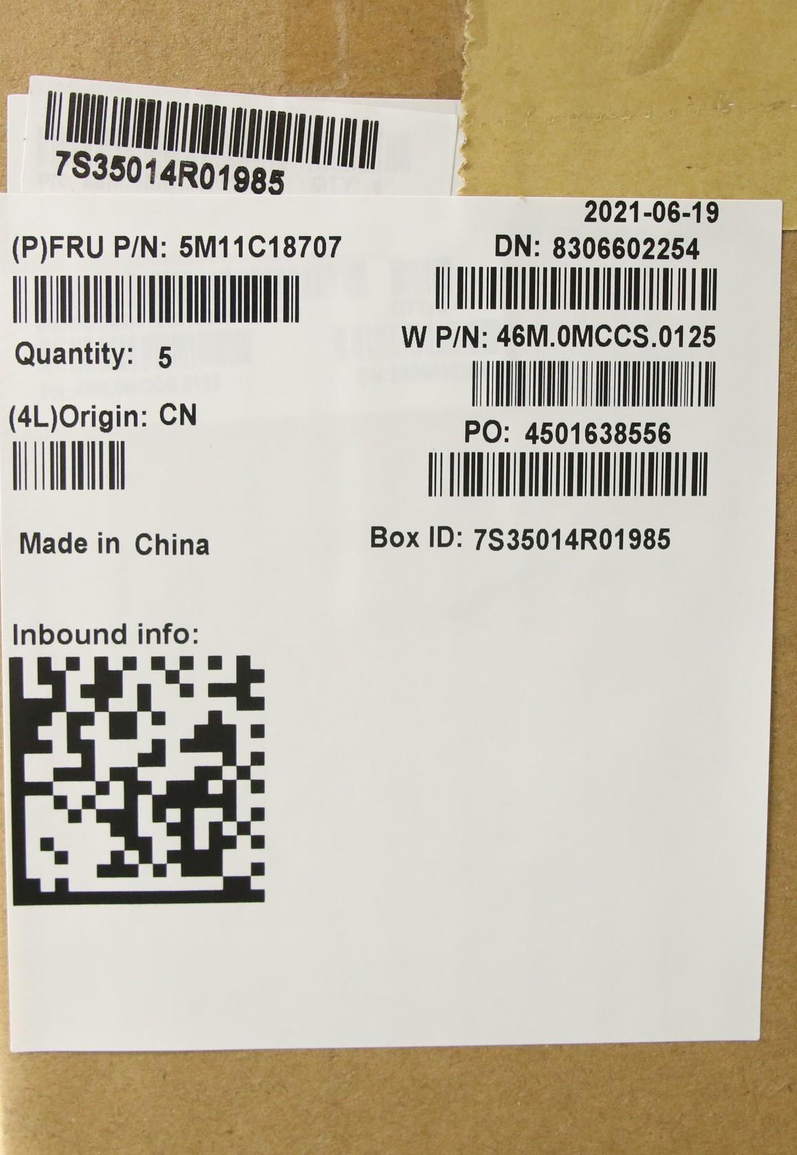 Lenovo Mech_Asm Noww C-Cvr+058 Fra Kb - 5M11C18707