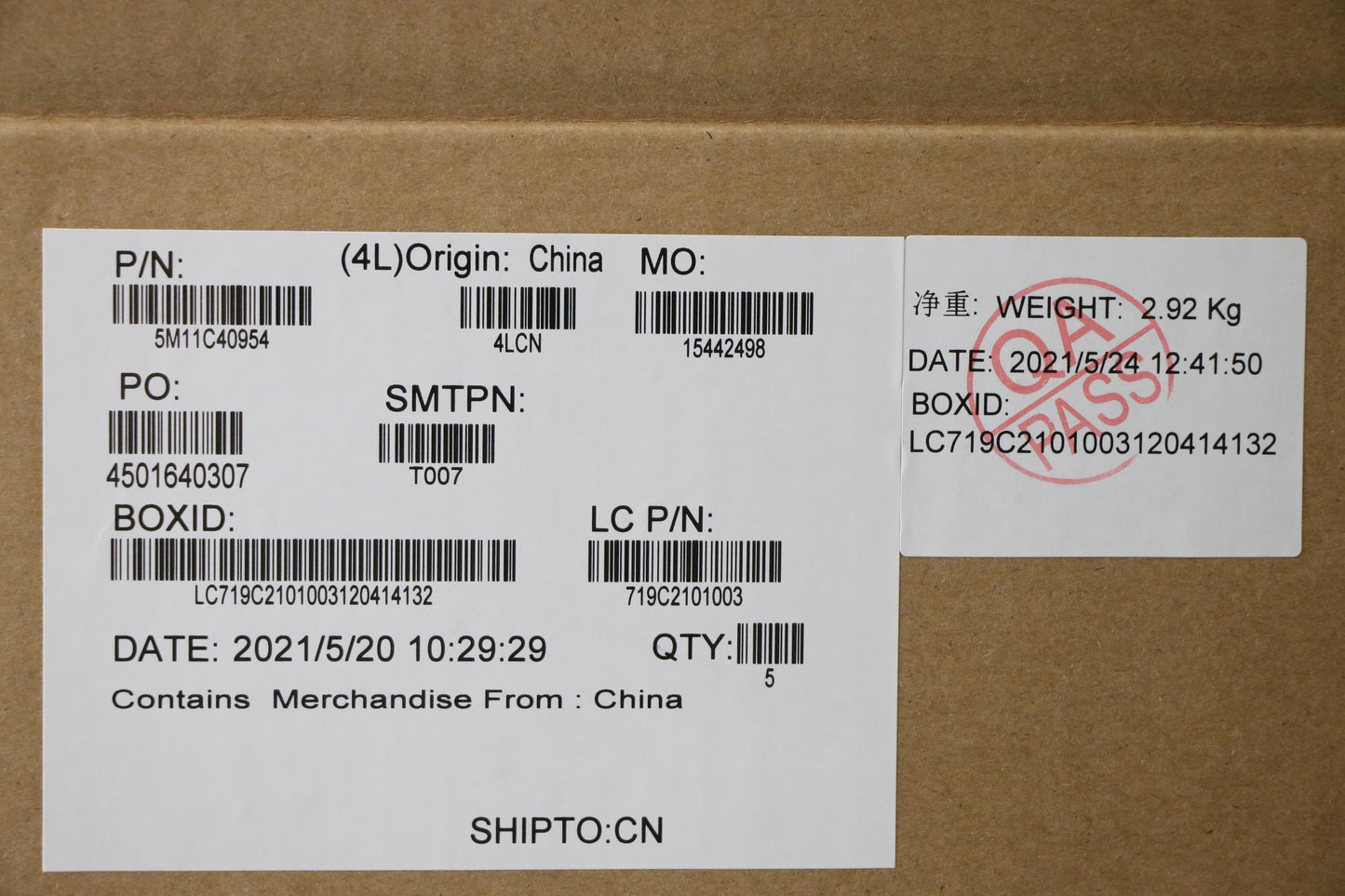 Lenovo Mech_Asm Kbd Bzl,Wl,Gy,Chy,058 - 5M11C40954