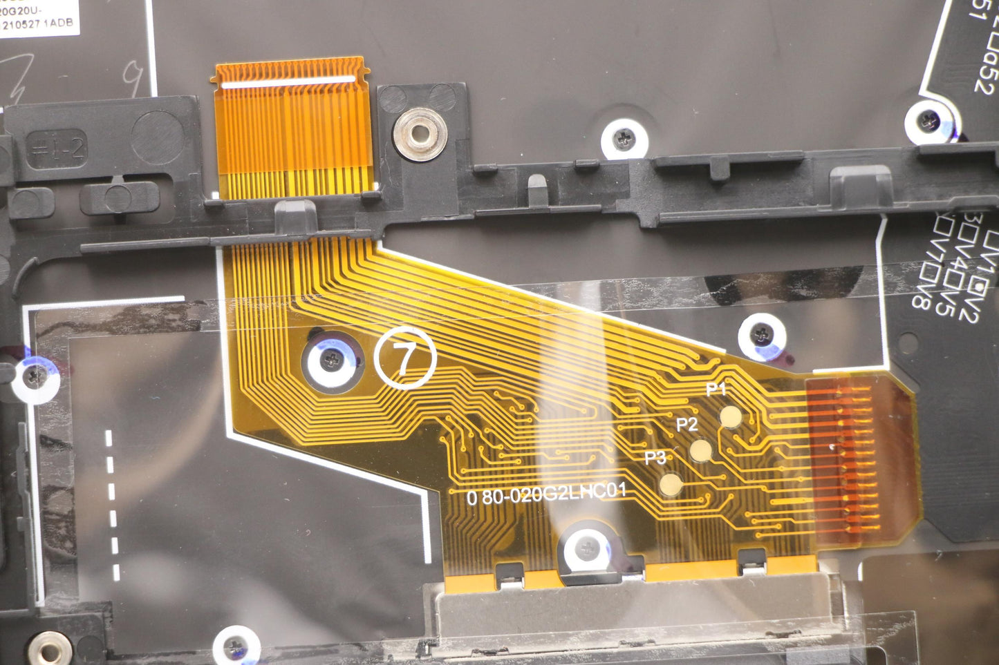 Lenovo Mech_Asm Kbd Bzl,Wl,Gy,Chy,Gre - 5M11C40964