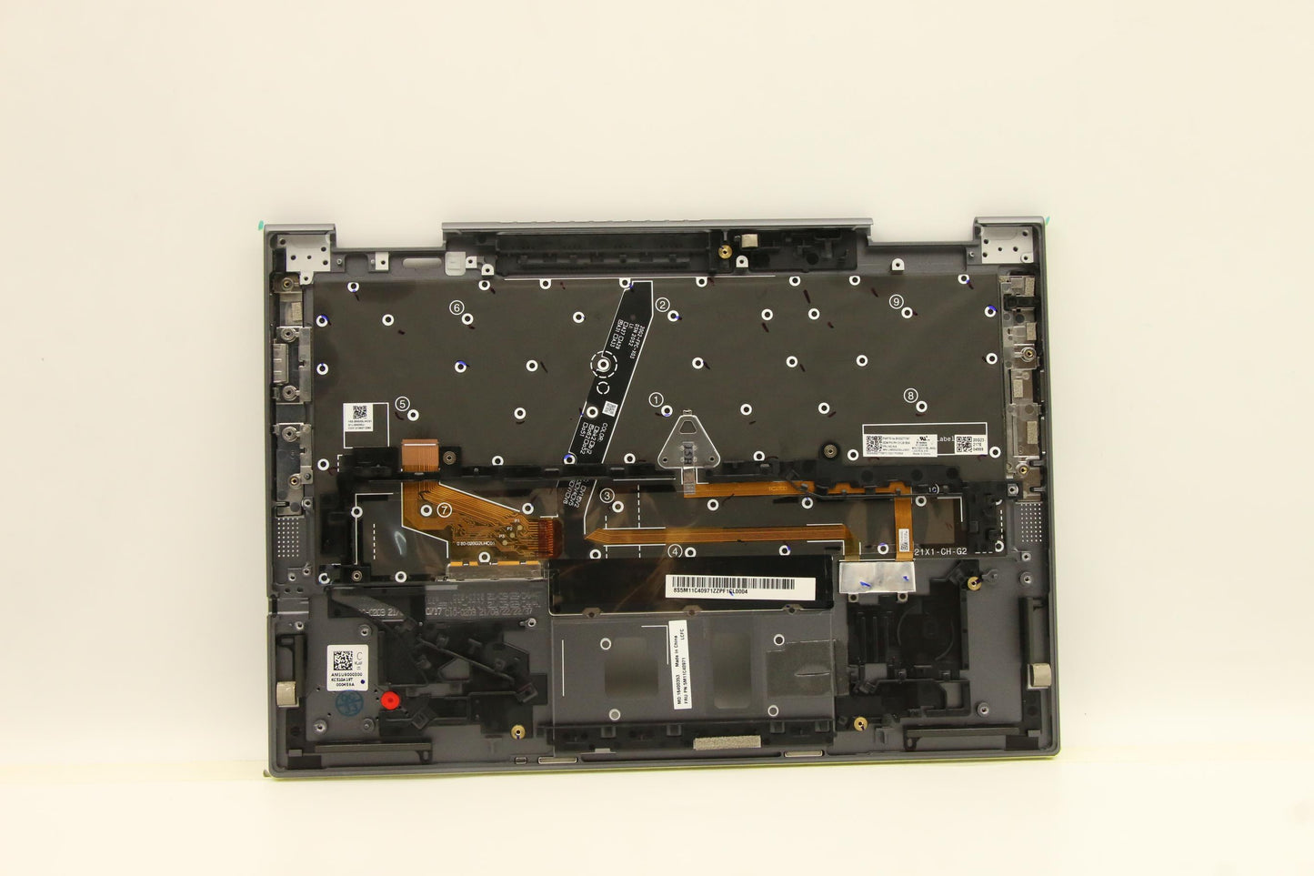 Lenovo Mech_Asm Kbd Bzl,Wl,Gy,Chy,Rus - 5M11C40971